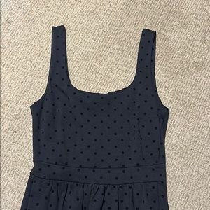 Madewell Black Polka Dot Dress Size xs
